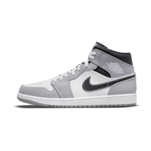 Air Jordan 1 Mid Light Smoke Grey Anthracite Air Jordan 1 Mid Light Smoke Grey Anthracite
