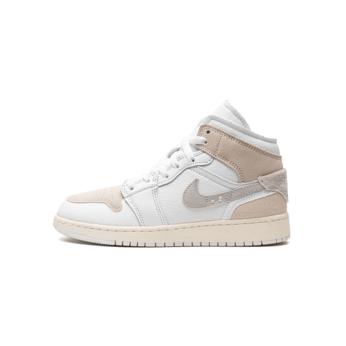 Air Jordan 1 Mid SE Craft Inside Out White Grey Air Jordan 1 Mid SE Craft Inside Out White Grey