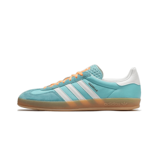 Adidas Gazelle Indoor Preloved Blue White Gum Adidas Gazelle Indoor Preloved Blue White Gum