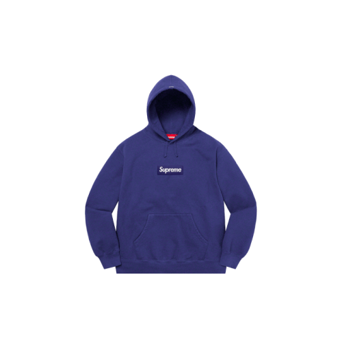 Supreme Hoodie Box Logo FW21 Navy Supreme Hoodie Box Logo FW21 Navy