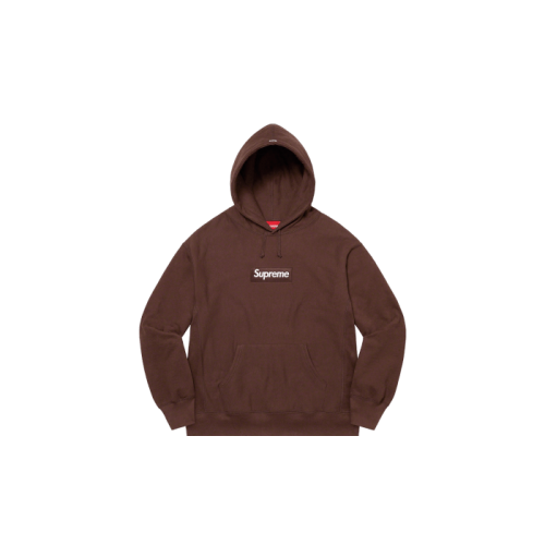 Supreme Hoodie Box Logo FW21 Brown Supreme Hoodie Box Logo FW21 Brown