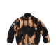 Supreme The North Face Bleached Denim Print Fleece Jacket Brown Supreme The North Face Bleached Denim Print Fleece Jacket Brown