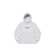 Supreme Bling Box Logo Hooded Sweatshirt Grey Supreme Bling Box Logo Hooded Sweatshirt Grey