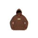 Supreme Bling Box Logo Hooded Sweatshirt Brown Supreme Bling Box Logo Hooded Sweatshirt Brown