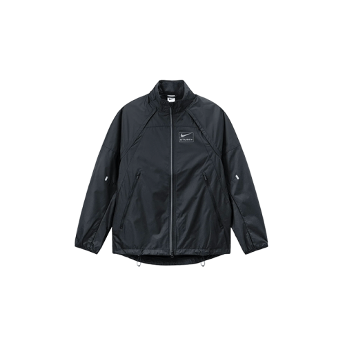 Nike Track Jacket Black Stussy Nike Track Jacket Black Stussy