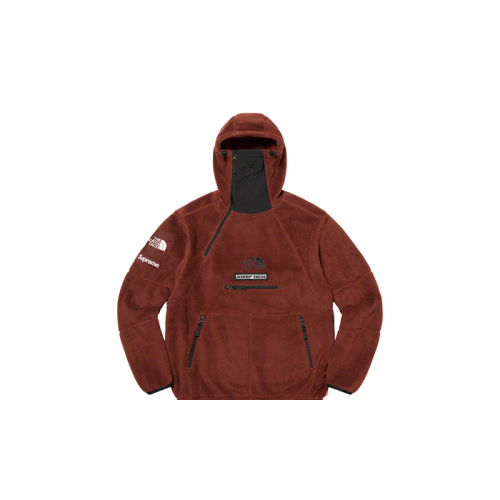 Supreme The North Face Steep Tech Fleece Pullover Brown Supreme The North Face Steep Tech Fleece Pullover Brown