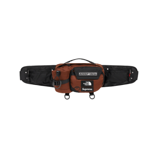 Supreme The North Face Steep Tech Waist Bag Brown Supreme The North Face Steep Tech Waist Bag Brown