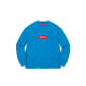 Supreme Box Logo Crewneck Blue Supreme Box Logo Crewneck Blue