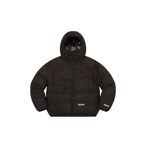 Supreme Madras Windstopper® Puffer Jacket Black Supreme Madras Windstopper® Puffer Jacket Black