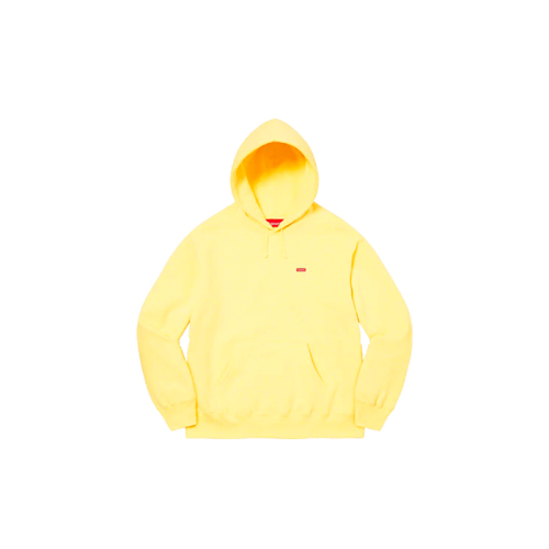 Supreme Small Box Hooded Sweatshirt Light Yellow Supreme Small Box Hooded Sweatshirt Light Yellow