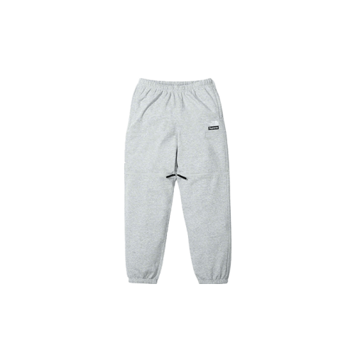 Supreme The North Face Convertible Sweatpant Heather Grey Supreme The North Face Convertible Sweatpant Heather Grey