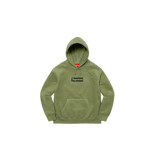 Supreme Inside Out Box Logo Hooded Sweatshirt Light Olive Supreme Inside Out Box Logo Hooded Sweatshirt Light Olive